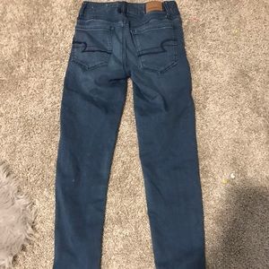 High-rise American eagle jean leggings